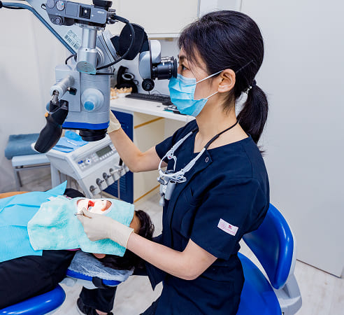 最新設備での治療